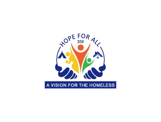 Hope For All  logo design by Anizonestudio