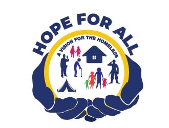 Hope For All  logo design by d1ckhauz