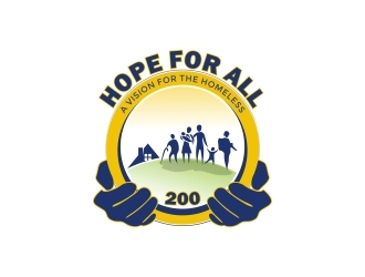 Hope For All  logo design by naldart