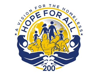 Hope For All  logo design by MAXR