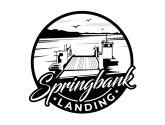 Springbank Landing logo design by DreamLogoDesign