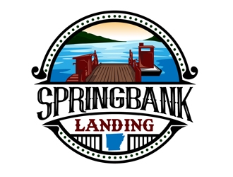 Springbank Landing logo design by DreamLogoDesign