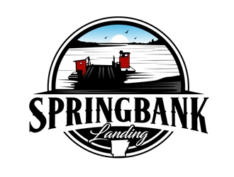 Springbank Landing logo design by DreamLogoDesign