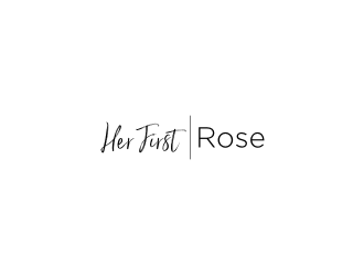 Her First Rose logo design by LOVECTOR