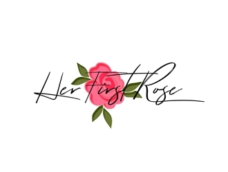Her First Rose logo design by bougalla005