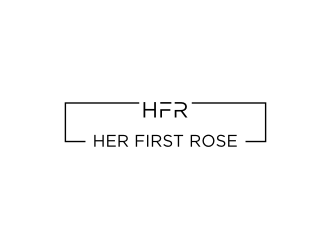 Her First Rose logo design by LOVECTOR