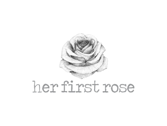 Her First Rose logo design by cikiyunn