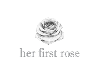 Her First Rose logo design by cikiyunn