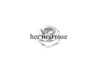 Her First Rose logo design by narnia