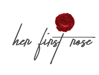 Her First Rose logo design by Rossee