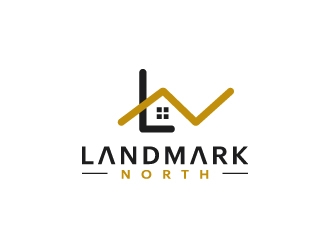 Landmark North logo design by logogeek