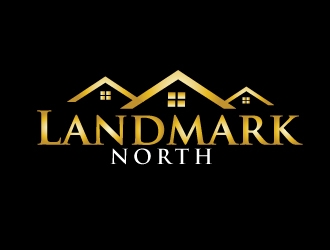Landmark North logo design by ElonStark