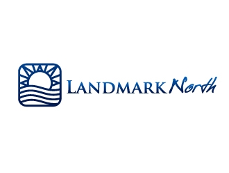 Landmark North logo design by Dawnxisoul393