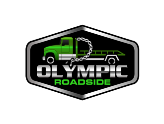 OLYMPIC ROADSIDE  logo design by kunejo