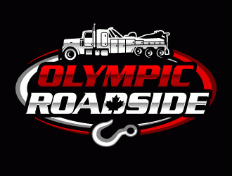 OLYMPIC ROADSIDE  logo design by ORPiXELSTUDIOS