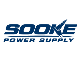 Sooke power supply logo design by Coolwanz