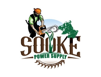 Sooke power supply logo design by sanworks