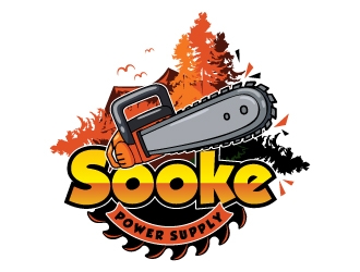Sooke power supply logo design by Suvendu