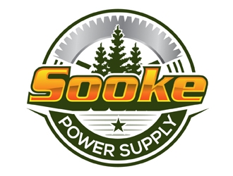 Sooke power supply logo design by MAXR
