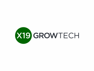 X19 Growtech logo design by ammad