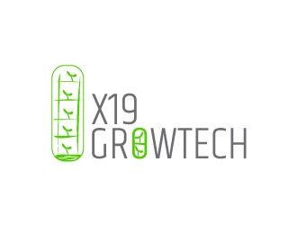 X19 Growtech logo design by fritsB