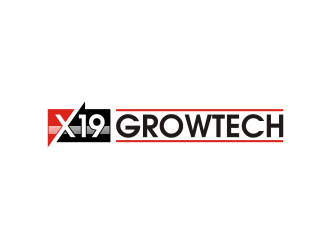 X19 Growtech logo design by Landung