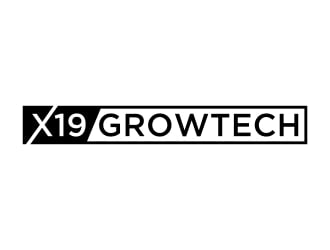 X19 Growtech logo design by dibyo