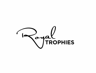 Royal Trophies logo design by ammad