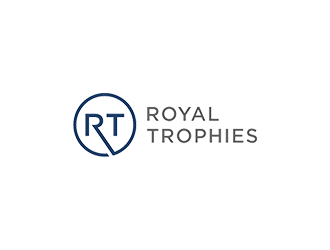 Royal Trophies logo design by blackcane