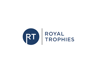 Royal Trophies logo design by blackcane