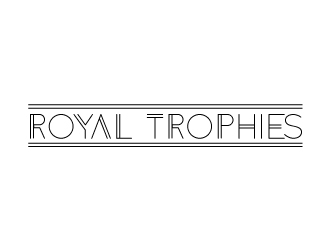 Royal Trophies logo design by designbyorimat