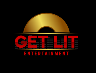 Get Lit Entertainment logo design by Dakon