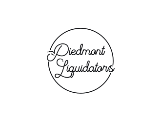 Piedmont Liquidators logo design by kevlogo