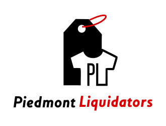Piedmont Liquidators logo design by aldesign