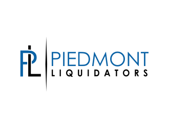 Piedmont Liquidators logo design by Girly