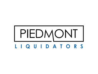 Piedmont Liquidators logo design by Girly