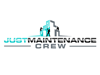 JUST MAINTENANCE CREW logo design by 3Dlogos