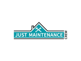 JUST MAINTENANCE CREW logo design by Anizonestudio