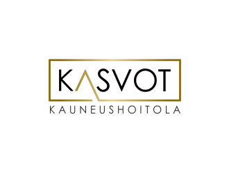 Kasvot Kauneushoitola logo design by Girly
