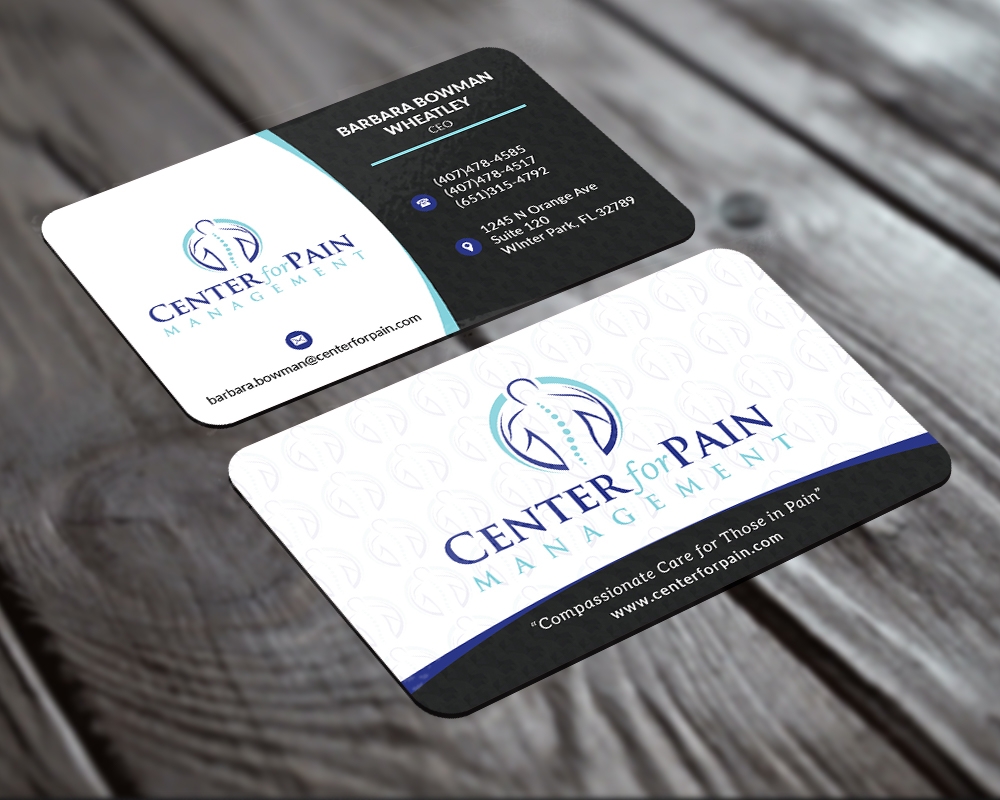 Center for Pain Management logo design by MastersDesigns