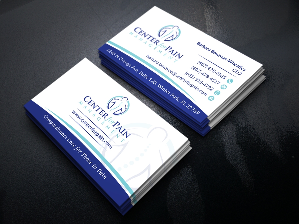 Center for Pain Management logo design by akilis13