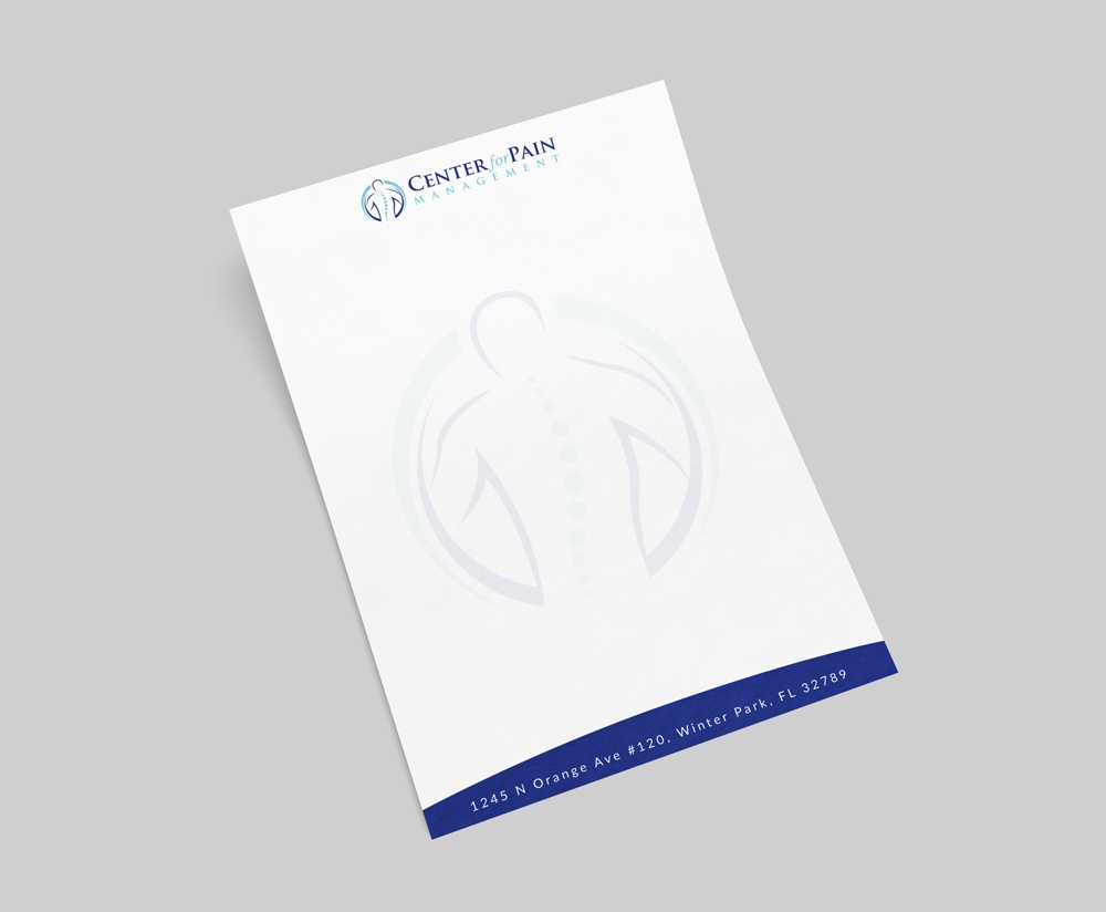 Center for Pain Management logo design by akilis13