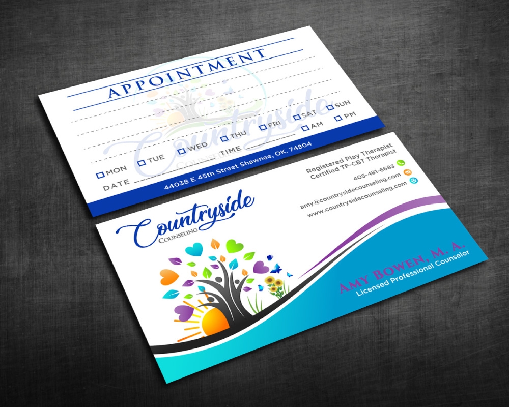 Countryside Counseling logo design by Boomstudioz