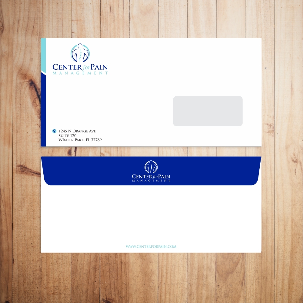 Center for Pain Management logo design by ManishKoli