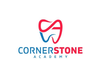 Cornerstone Academy logo design by DesignPal