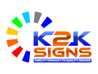 K2K SIGNS logo design by IrvanB