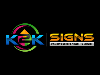 K2K SIGNS logo design by semar