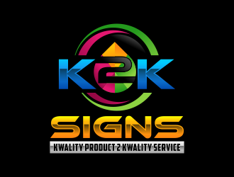 K2K SIGNS logo design by semar