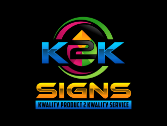 K2K SIGNS logo design by semar