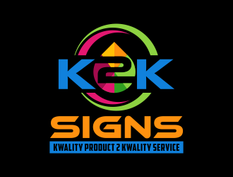 K2K SIGNS logo design by semar